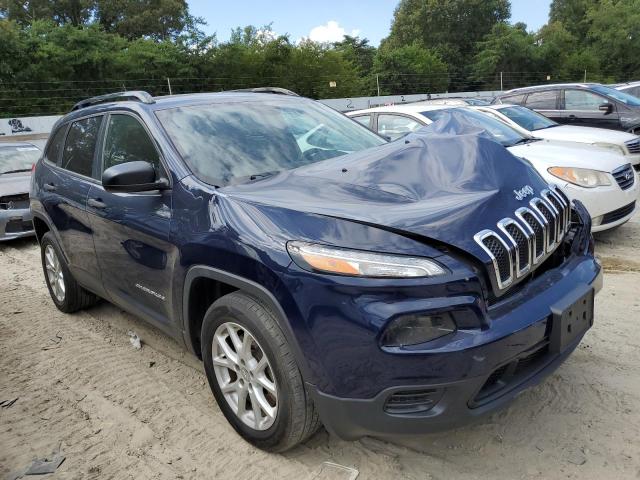 1C4PJLABXGW207922 - 2016 JEEP CHEROKEE SPORT BLUE photo 4