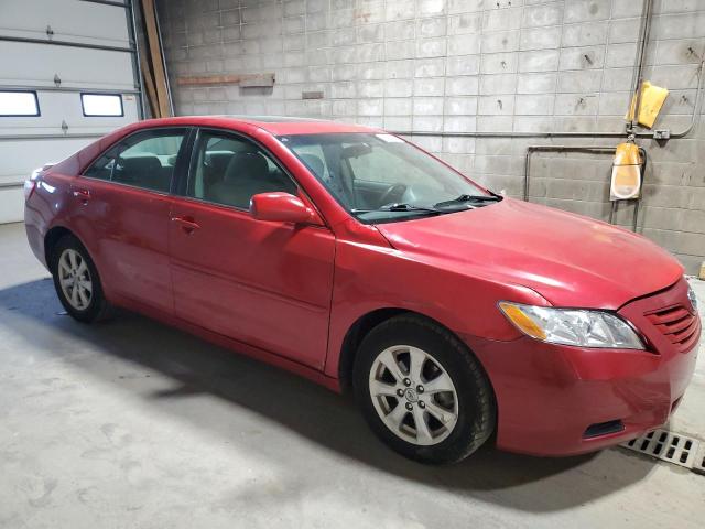 4T1BK46K17U026902 - 2007 TOYOTA CAMRY LE RED photo 4