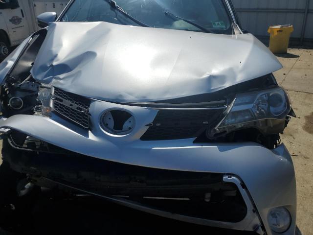 JTMRFREV9ED092353 - 2014 TOYOTA RAV4 XLE SILVER photo 12