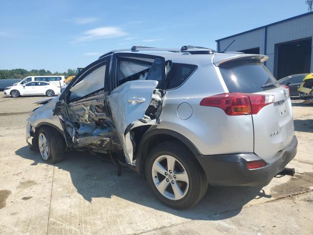 JTMRFREV9ED092353 - 2014 TOYOTA RAV4 XLE SILVER photo 2