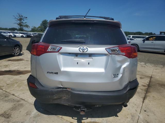 JTMRFREV9ED092353 - 2014 TOYOTA RAV4 XLE SILVER photo 6