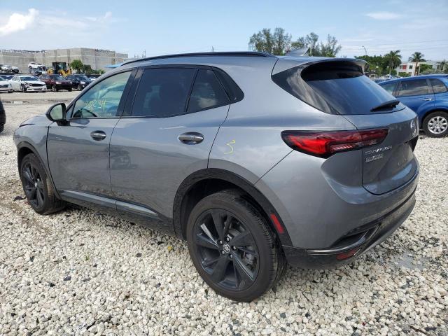 LRBFZNR42ND064493 - 2022 BUICK ENVISION ESSENCE GRAY photo 2