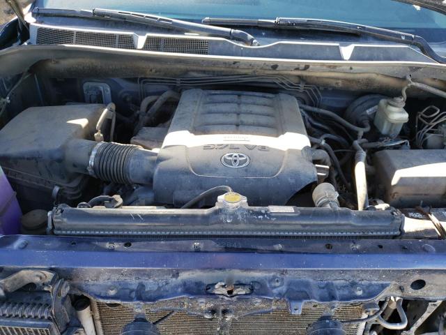 5TFBV54127X023579 - 2007 TOYOTA TUNDRA DOUBLE CAB SR5 BLUE photo 11