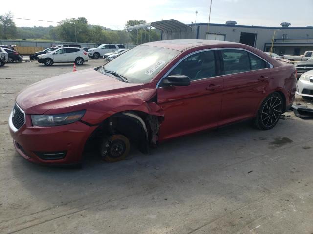 1FAHP2KT3EG101622 - 2014 FORD TAURUS SHO RED photo 1