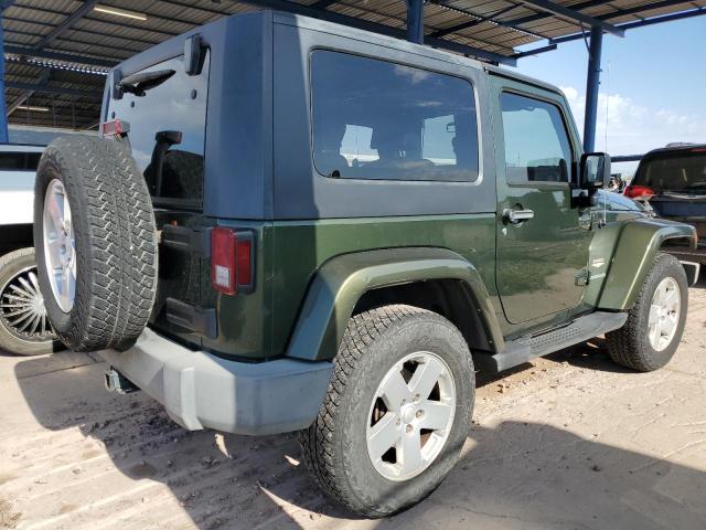 1J4FA54117L103390 - 2007 JEEP WRANGLER SAHARA GREEN photo 3