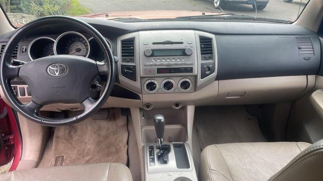 5TEUU42N16Z223002 - 2006 TOYOTA TACOMA ACCESS CAB RED photo 9