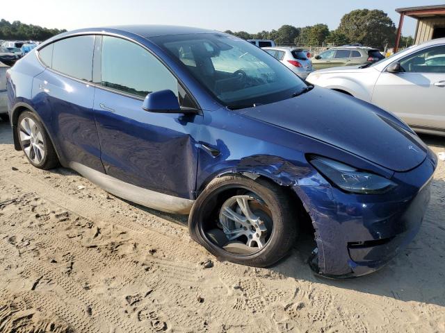 7SAYGDEEXPF849237 - 2023 TESLA MODEL Y BLUE photo 4