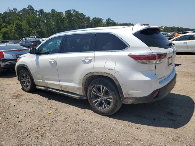 5TDKKRFHXGS133103 - 2016 TOYOTA HIGHLANDER XLE 白色 照片 2