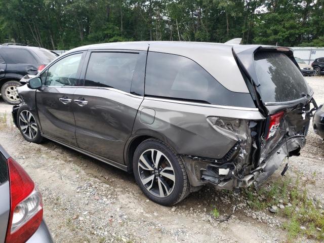 5FNRL6H91JB007045 - 2018 HONDA ODYSSEY ELITE Marrón foto 2