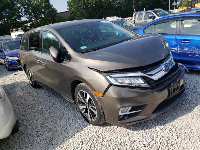 5FNRL6H91JB007045 - 2018 HONDA ODYSSEY ELITE Marrón foto 4