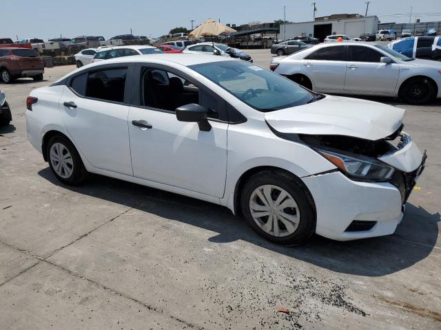 3N1CN8DV6ML895363 - 2021 NISSAN VERSA S WHITE photo 4