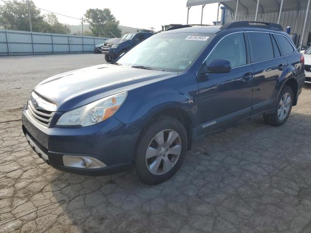 4S4BRBGC7A3331227 - 2010 SUBARU OUTBACK 2.5I PREMIUM BLUE photo 1