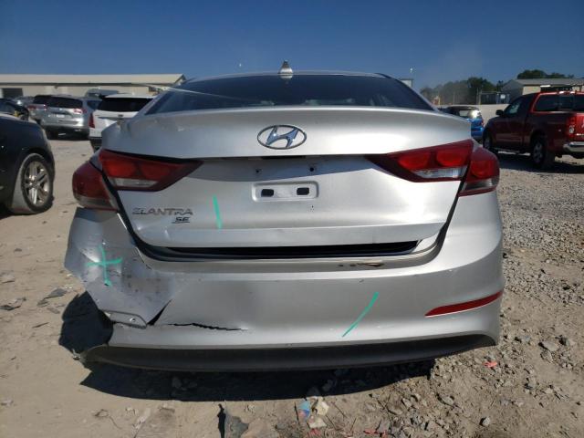 5NPD74LF9HH154094 - 2017 HYUNDAI ELANTRA SE SILVER photo 6