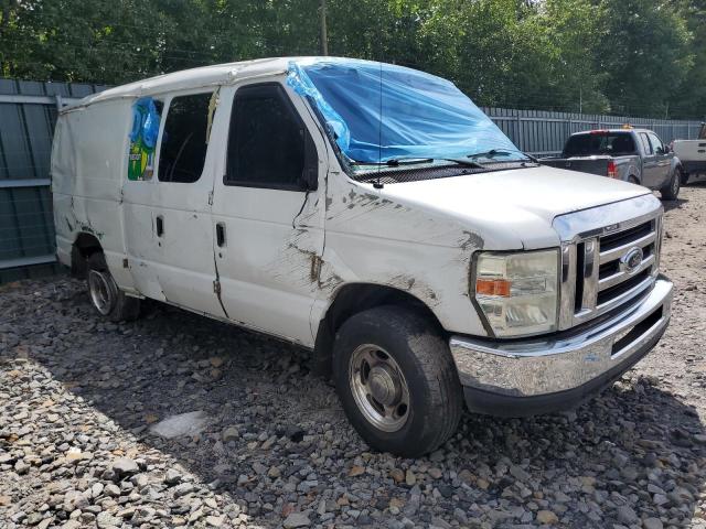 1FTSE34L48DB48107 - 2008 FORD ECONOLINE E350 SUPER DUTY VAN WHITE photo 4