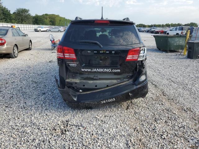 3C4PDCAB7JT445196 - 2018 DODGE JOURNEY SE BLACK photo 6