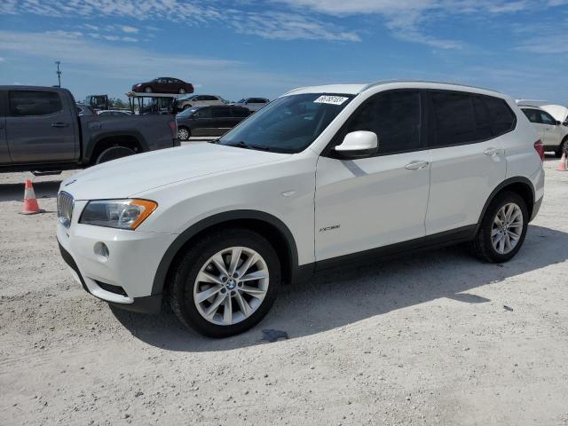 5UXWX9C59E0D18256 - 2014 BMW X3 XDRIVE28I WHITE photo 1