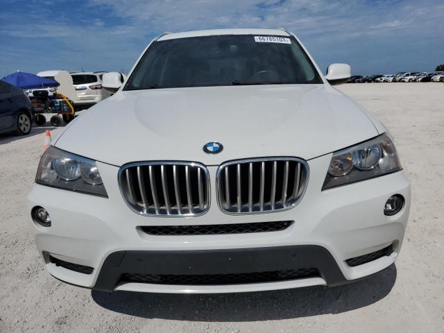 5UXWX9C59E0D18256 - 2014 BMW X3 XDRIVE28I WHITE photo 5