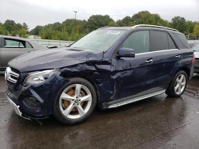 4JGDA5HB1JB032815 - 2018 MERCEDES-BENZ GLE 350 4MATIC BLUE photo 1