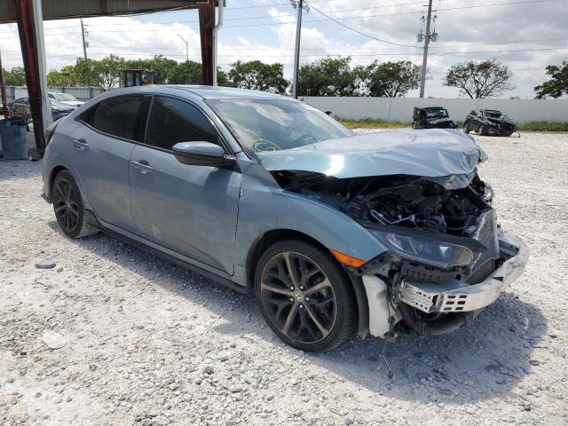 SHHFK7H47MU406173 - 2021 HONDA CIVIC SPORT 灰色 照片 4