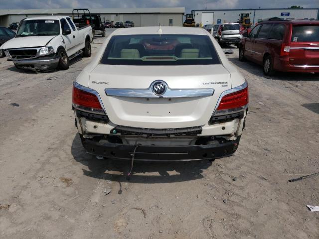 1G4GE5EV5AF286228 - 2010 BUICK LACROSSE CXS WHITE photo 6