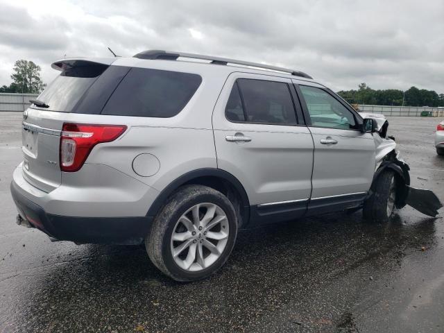 1FM5K8D80DGA35869 - 2013 FORD EXPLORER XLT SILVER photo 3