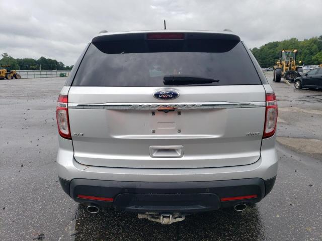 1FM5K8D80DGA35869 - 2013 FORD EXPLORER XLT SILVER photo 6