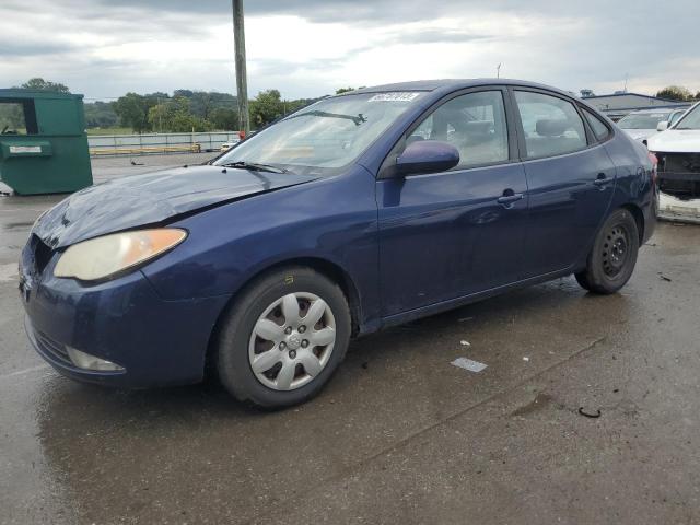 KMHDU46D57U158582 - 2007 HYUNDAI ELANTRA GLS BLUE photo 1