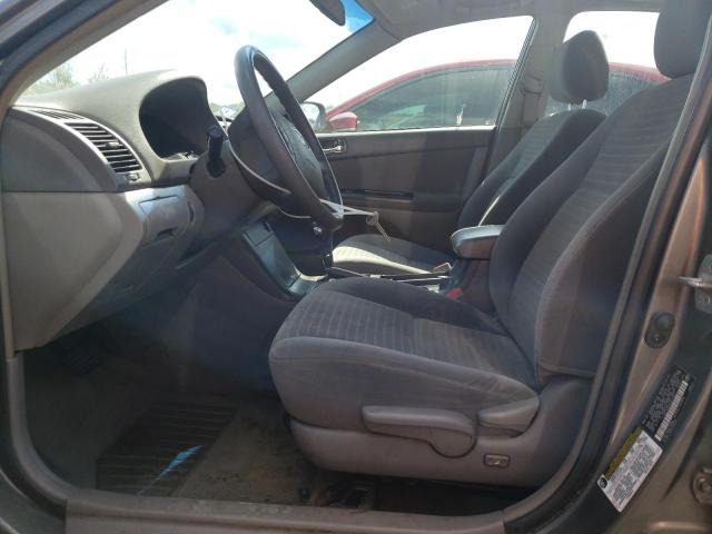 4T1BE32K55U614547 - 2005 TOYOTA CAMRY LE GRAY photo 7