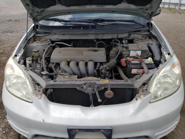 2T1KR32E73C003075 - 2003 TOYOTA COROLLA MA XR SILVER photo 11