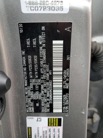 2T2HGMDA4MC058662 - 2021 LEXUS RX 450H SILVER photo 13