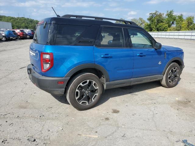 3FMCR9C60NRE01221 - 2022 FORD BRONCO SPO OUTER BANKS BLUE photo 3