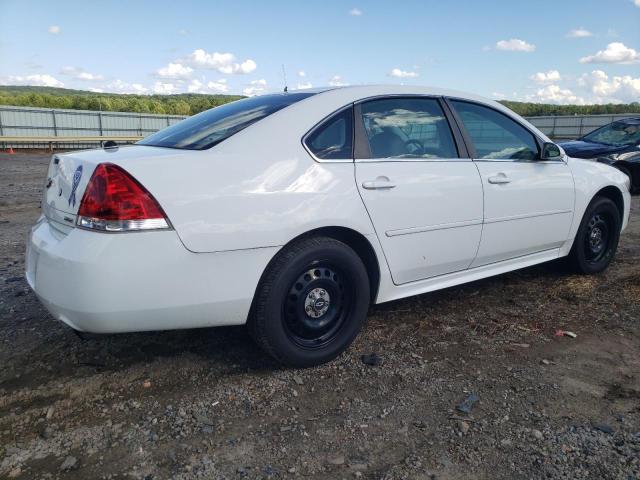 2G1WD5E38E1186583 - 2014 CHEVROLET IMPALA LIM POLICE WHITE photo 3