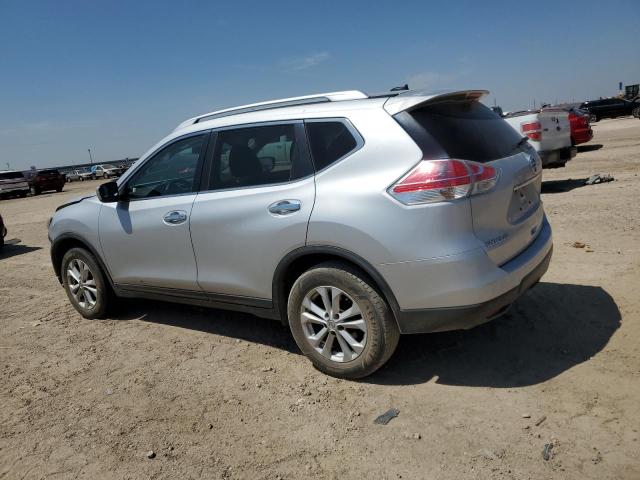 KNMAT2MT9FP533055 - 2015 NISSAN ROGUE S SILVER photo 2