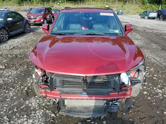 3GNKBKRS2MS505868 - 2021 CHEVROLET BLAZER RS RED photo 5