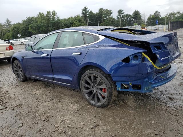 5YJSA1E48JF257899 - 2018 TESLA MODEL S BLUE photo 2