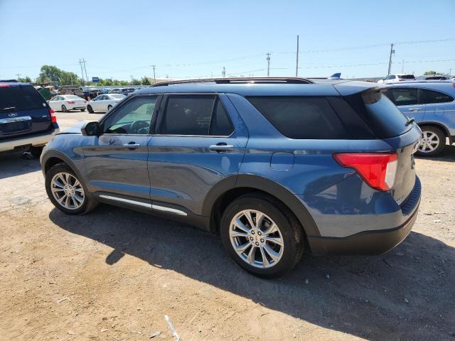 1FMSK8DH0LGA61857 - 2020 FORD EXPLORER XLT 蓝色 照片 2