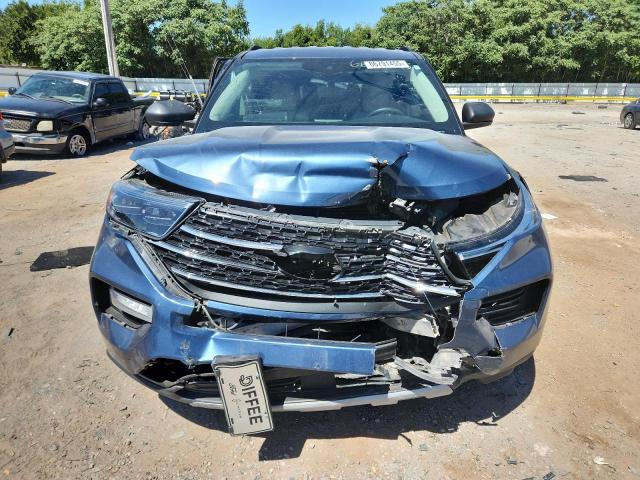 1FMSK8DH0LGA61857 - 2020 FORD EXPLORER XLT 蓝色 照片 5