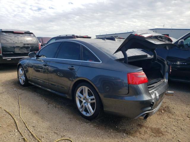 WAUHGAFC7EN161698 - 2014 AUDI A6 PRESTIGE ნაცრისფერი ფოტო 2