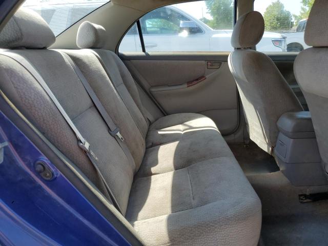 JTDBR38E142043966 - 2004 TOYOTA COROLLA CE BLUE photo 10