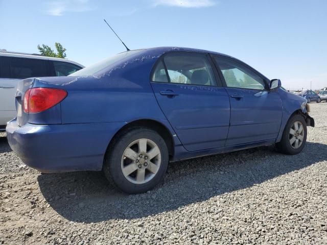 JTDBR38E142043966 - 2004 TOYOTA COROLLA CE BLUE photo 3