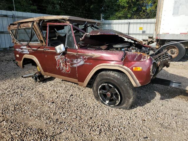 U15GLT12209 - 1974 FORD BRONCO BURGUNDY photo 4