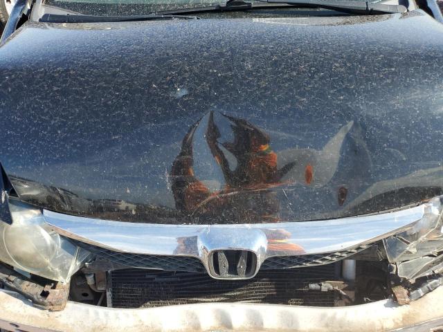 1HGFA16879L025629 - 2009 HONDA CIVIC EX BLACK photo 11