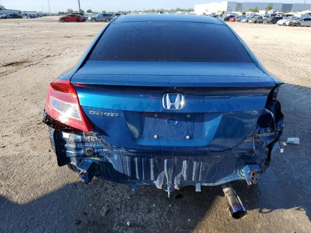 2HGFG3B54CH521840 - 2012 HONDA CIVIC LX BLUE photo 6