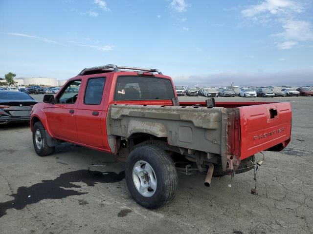 1N6MD29Y52C373737 - 2002 NISSAN FRONTIER CREW CAB SC RED photo 2