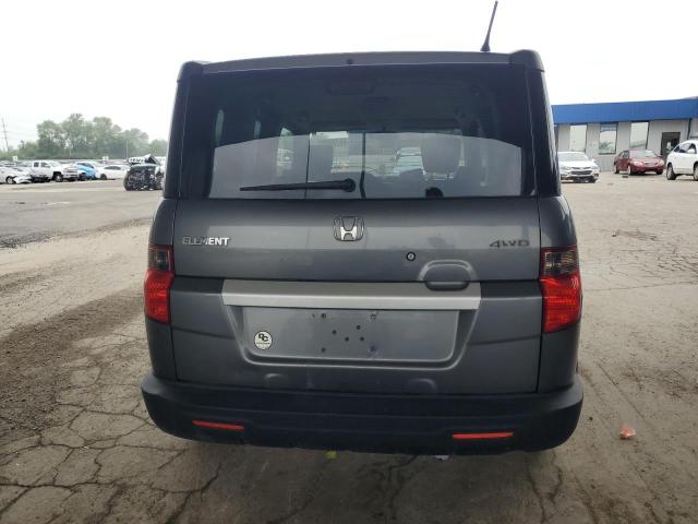 5J6YH28379L002906 - 2009 HONDA ELEMENT LX GRAY photo 6