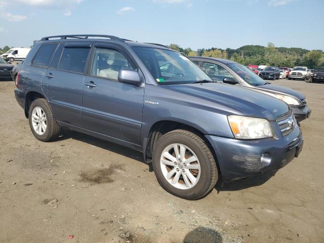 JTEEW21A470043401 - 2007 TOYOTA HIGHLANDER HYBRID BLUE photo 4