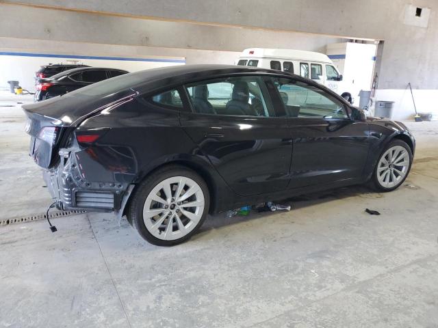 5YJ3E1EA2MF083217 - 2021 TESLA MODEL 3 黑色 照片 3