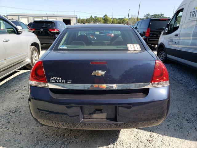 2G1WT57N491312588 - 2009 CHEVROLET IMPALA 1LT BLUE photo 6