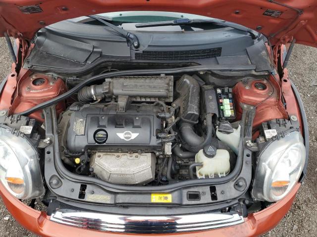 WMWSU3C52DT682743 - 2013 MINI COOPER ORANGE photo 11