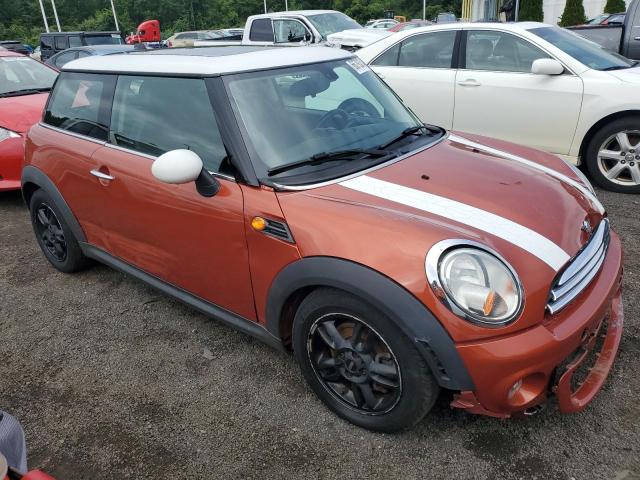 WMWSU3C52DT682743 - 2013 MINI COOPER ORANGE photo 4